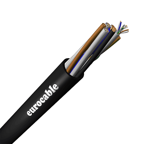 CAT6A Multicore Ethernet + Power Hybrid Cable